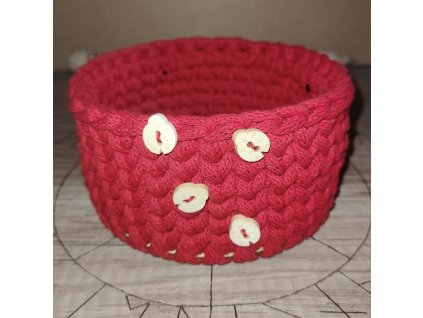 Koší červený malý beruška 2