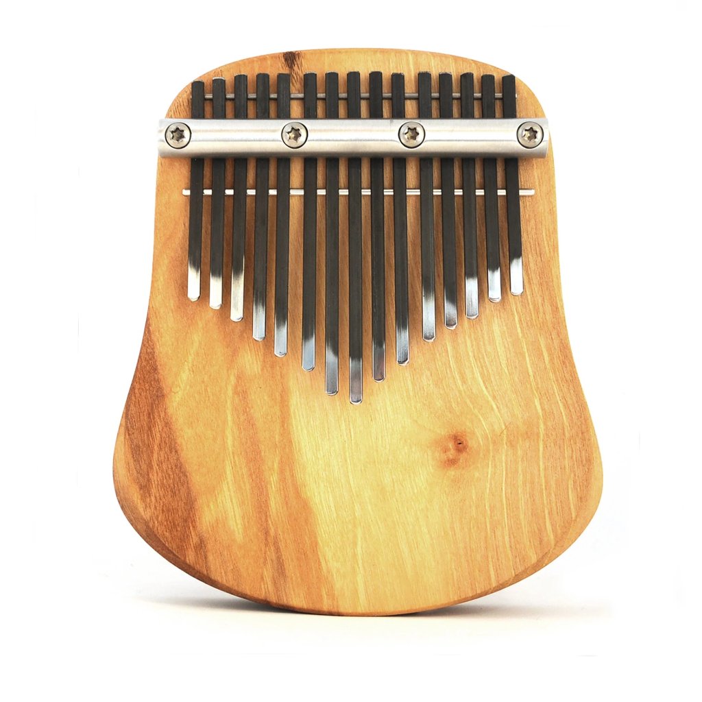 15tone 1 row kalimba matt polished BOLFkalimbas