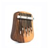 9tone 2 rows kalimba walnut matt BOLFkalimbas SIDE