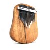 13tone 1 row kalimba walnut BOLFkalimbas SIDE