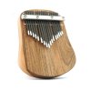 17tone 1 row kalimba walnut LARA sideleft BOLFkalimbas