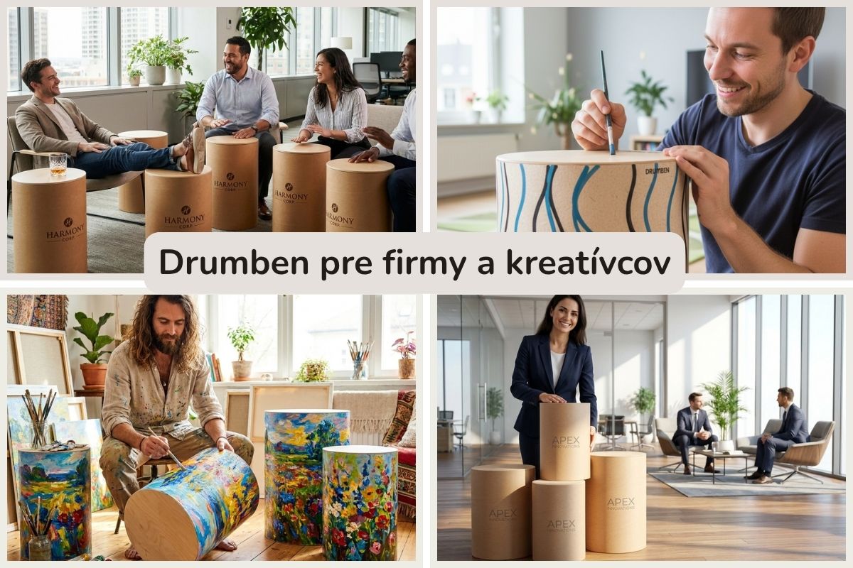 Drumben pre firmy a kreatívcov