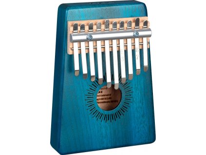 Sela Kalimba Mahogany 10 Blue