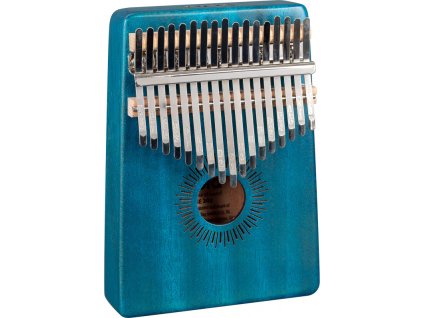 Sela Kalimba Mahogany 17 Blue