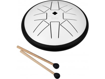 Sela Melody Tongue Drum 6“ G Minor Pentatonic White