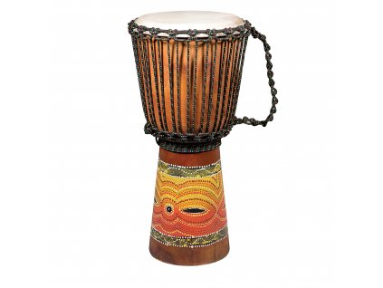 djembe aborigine dot paint 60cm 1