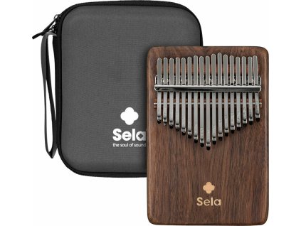 Sela 17 Black Walnut Solid Kalimba