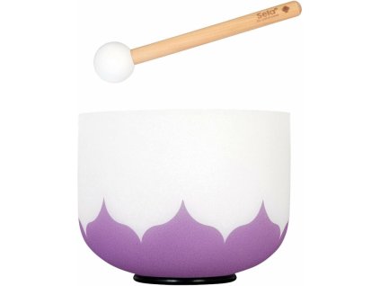 Sela SECL8B Lotus Spievajúca miska 8" Crown Chakra