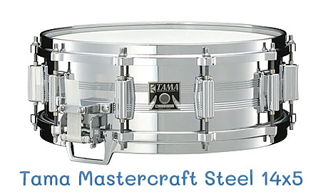 Tama 50th Limited Mastercraft Steel Snare 14" x 5"