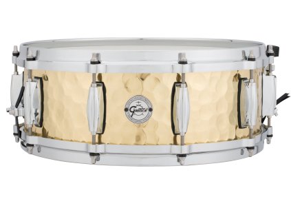 gretsch snare drum full range hammered brass
