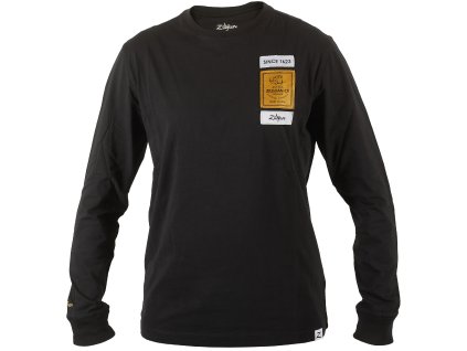 Zildjian Long Sleeve Black Tee (Veľkosť oblečenia L)