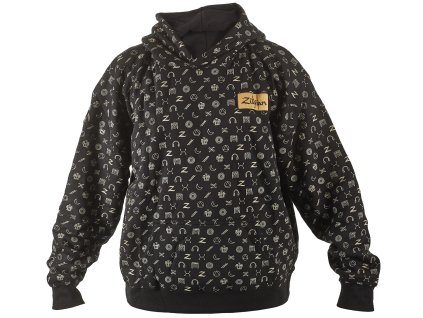 Zildjian Limited Edition Youth Hoodie Black (Veľkosť oblečenia L)