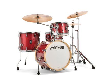 sonor aqx jazz shell set wm red moon sparkle 01