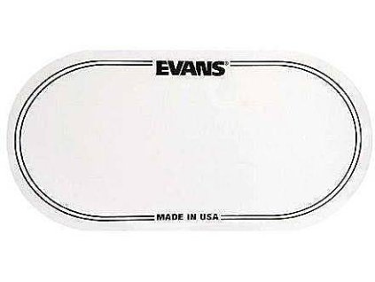 Evans Clear Plastic Double Patch EQPC2