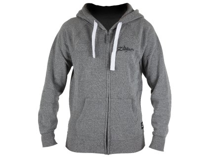 Zildjian Gray Zip Up Logo
