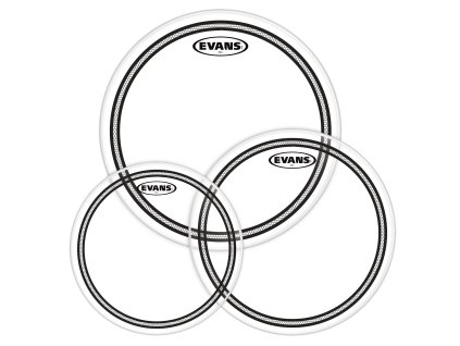 Evans EC2S Clear Standard Tom Pack (12", 13", 16")