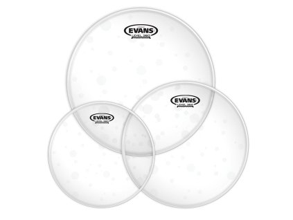 Evans Hydraulic Clear Fusion Tom Pack (10", 12", 14")