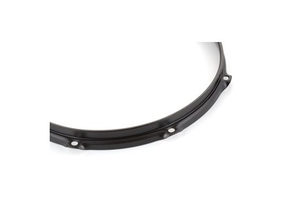 Mapex 0101-14101L Oceľová obruč s otvormi pre strunník 1,5 mm 14/10 Čierny práškový lak
