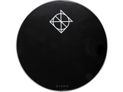 Dixon PHZ222BKM-DIX1 22" Čierna blana na basový bubon