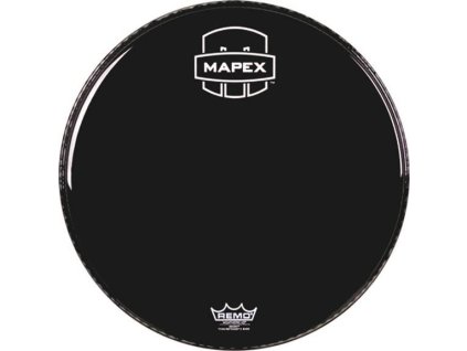 Mapex 0318-624BB-MPN 24" Čierna blana na basový bubon