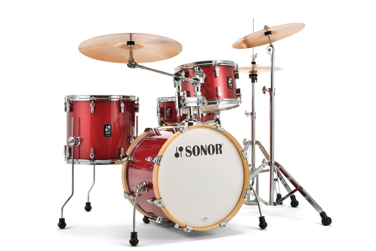 Sonor AQX Jazz Shell Set WM Red Moon Sparkle