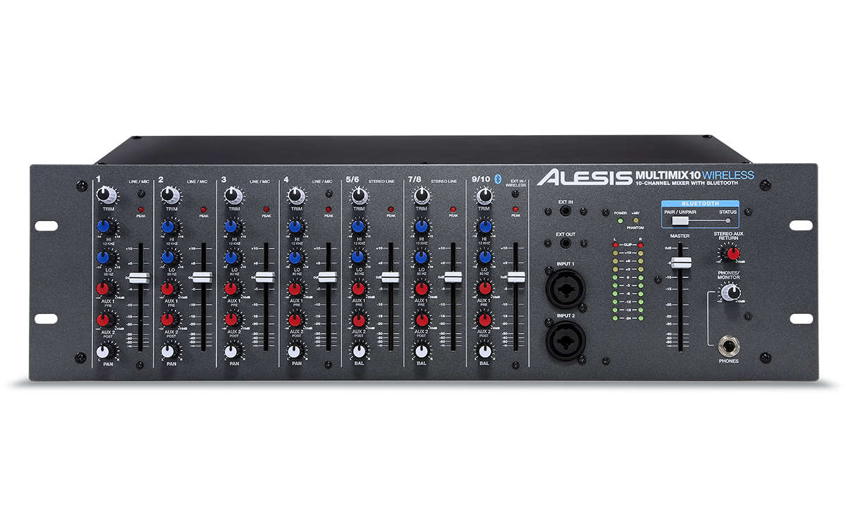 Alesis MultiMix 10 Wireless Rackový mixpult