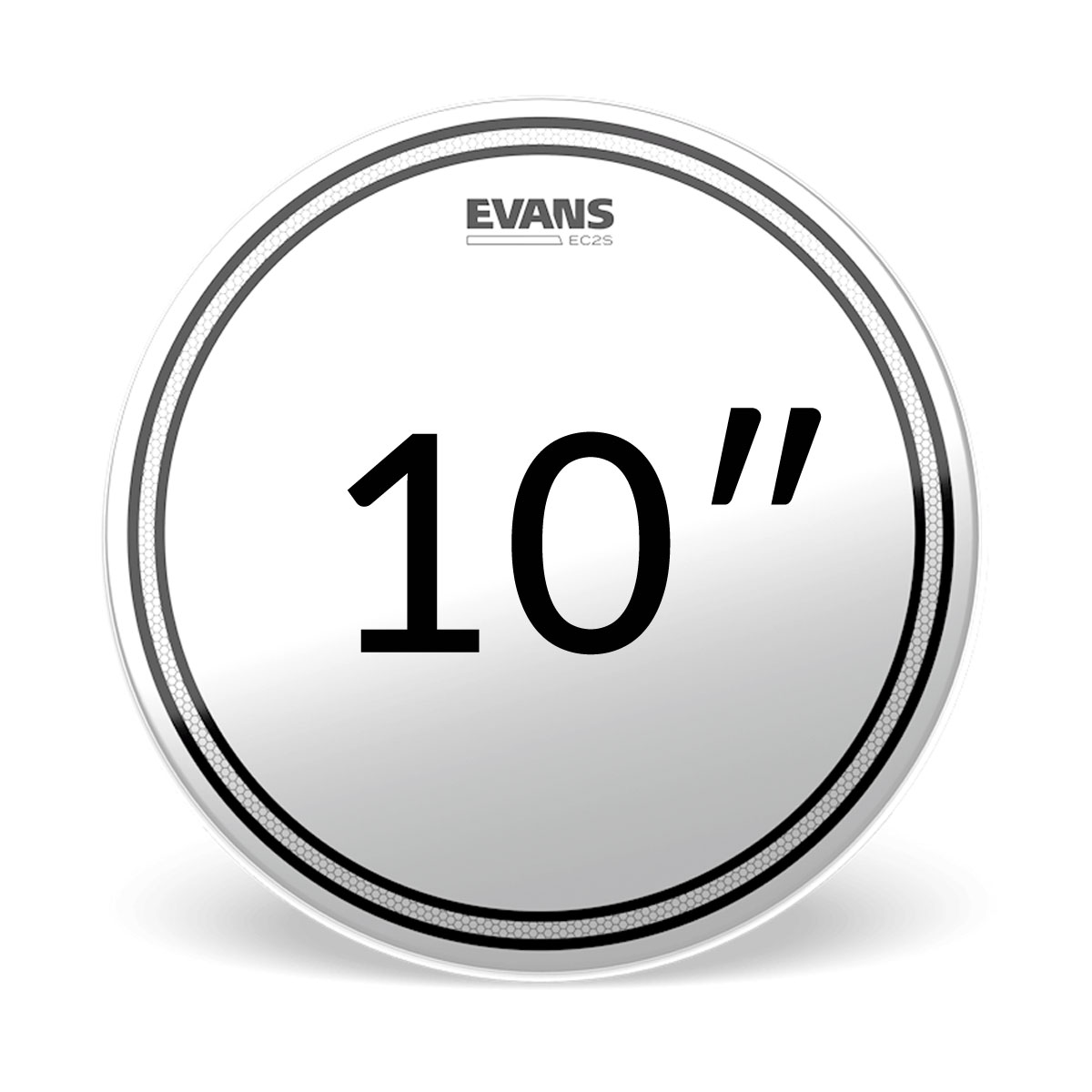 Evans EC2S Frosted Tom Priemer blany: 10"