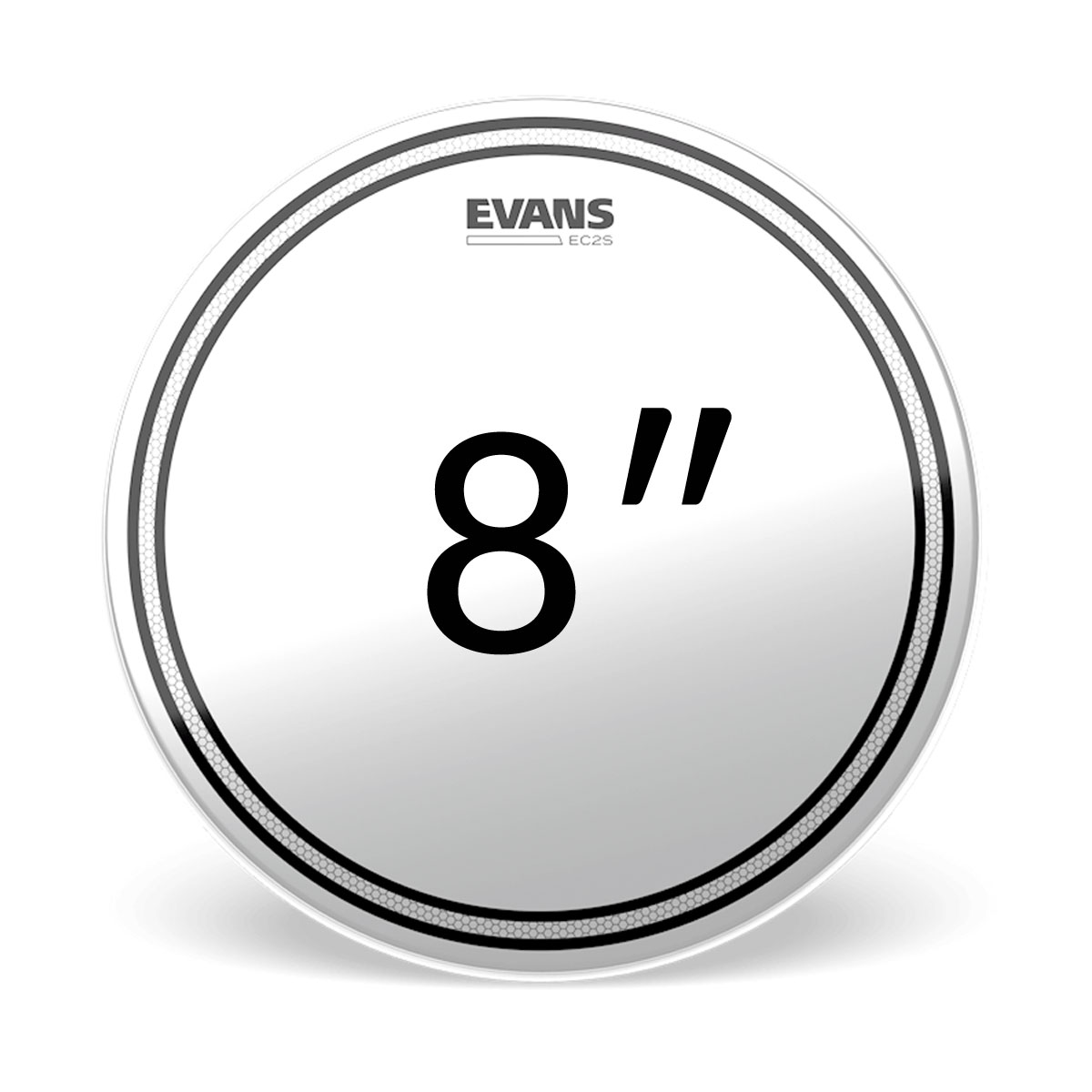 Evans EC2S Frosted Tom Priemer blany: 8"