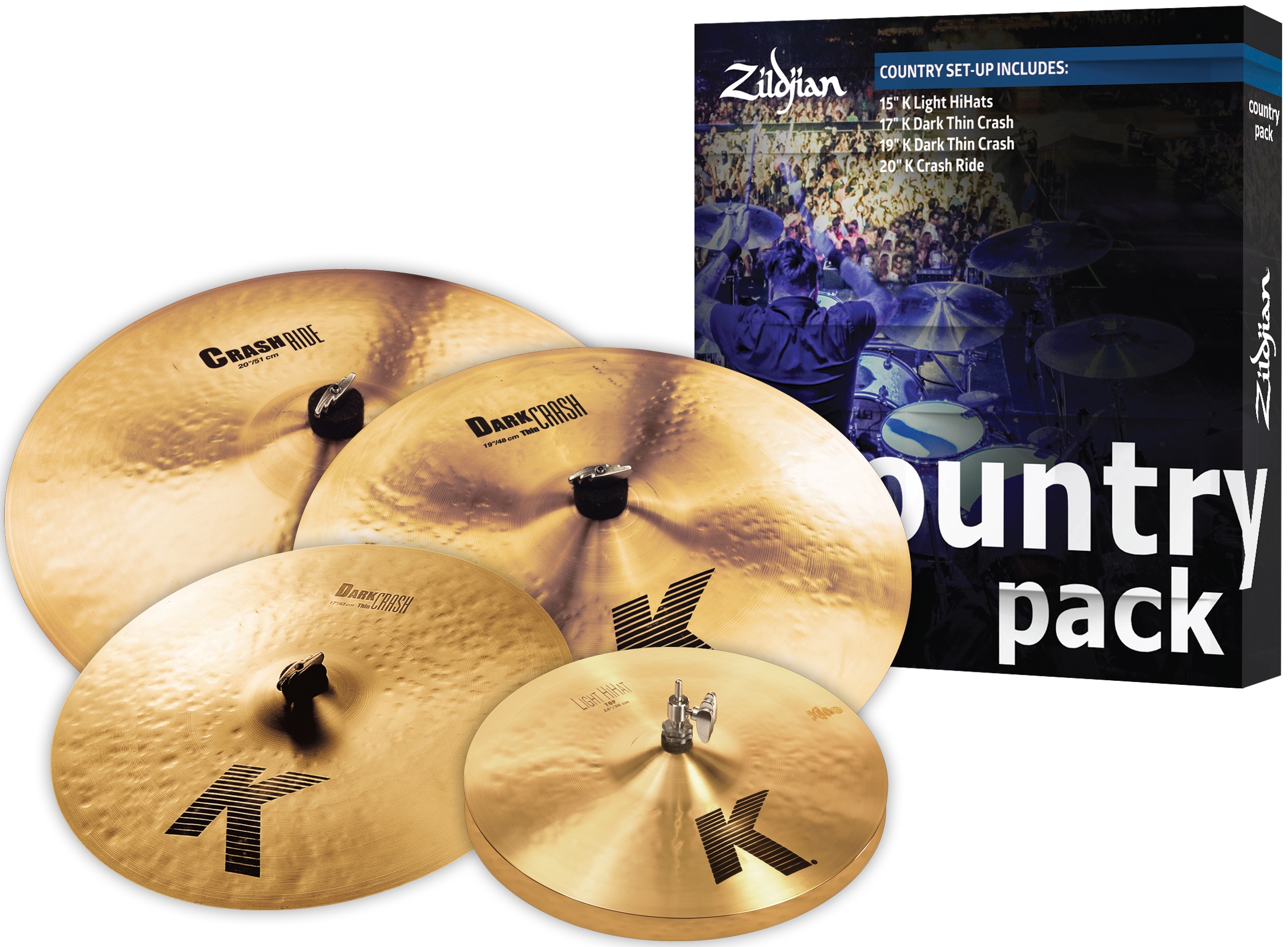 Zildjian K Country Pack