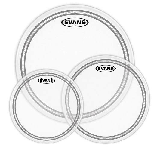 Evans EC2S Frosted Rock Tom Pack (10", 12", 16")