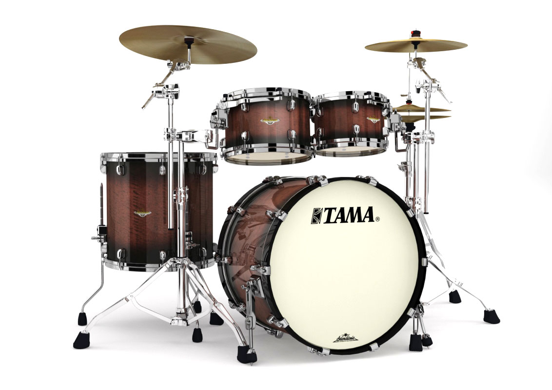 Tama Starclassic Maple Exotic ME42TZBS Tobacco Sunburst Movingui