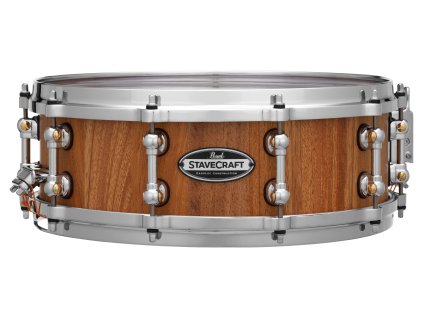 SCD1450MK186 14x5 Stavecraft Makha with Thai Oak DadoLock Snare Drum Satin Natural