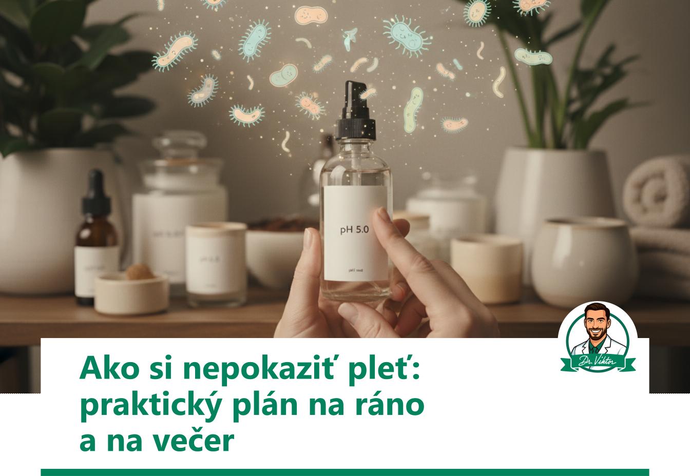 Mikrobiom pleti a denná rutina: jednoduchý návod