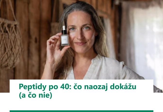 Peptidové sérum po 40-tke: ako ho používať, aby fungovalo