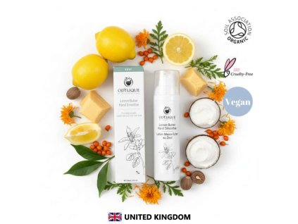 Odylique Citrónové maslo na ruky Lemon Butter Hand Smoothie 60 ml 1b