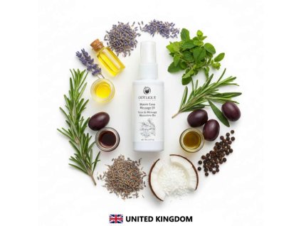 Odylique Organický masážny olej na uvoľnenie svalov Muscle Ease 70 ml 1c