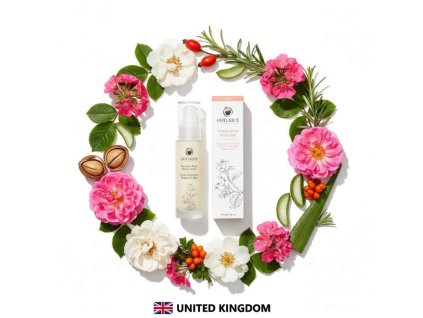 Odylique Timeless Rose Moisturiser 50 ml – ružový hydratačný krém na citlivú pleť 6b