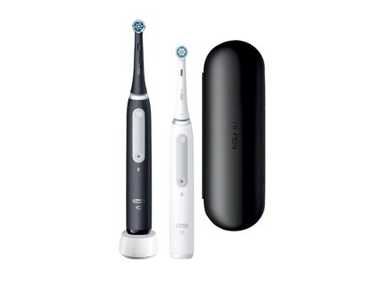 Oral B iO Series 4 Duo Black+White magnetická kefka 2 ks 1