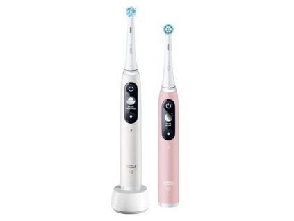 Oral B iO Series 6 White + Pink Sand magnetická kefka 2 ks 1