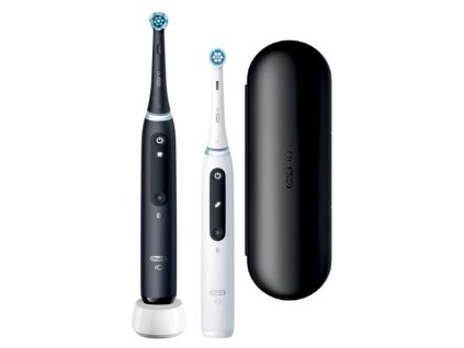 Oral B iO Series 5 Duo Black+White magnetická kefka 2 ks