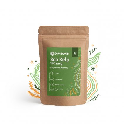 Dr.Vitamin Sea Kelp 150 mcg (přírodní jód) - 90 tab.