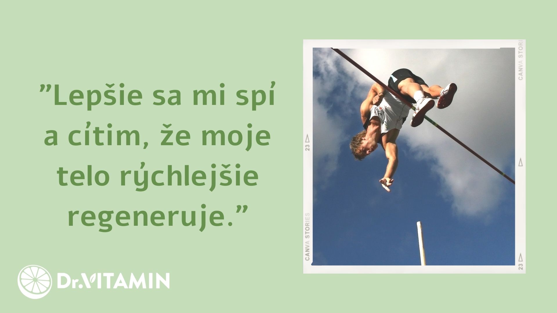 Lepšie sa mi spí a cítim, že moje telo rýchlejšie regeneruje