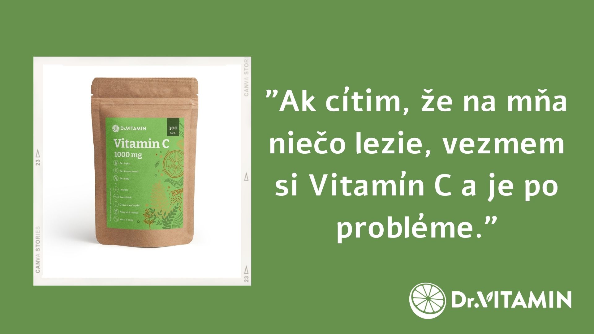 Ak cítim, že na mňa niečo lezie, vezmem si Vitamín C a je po probléme