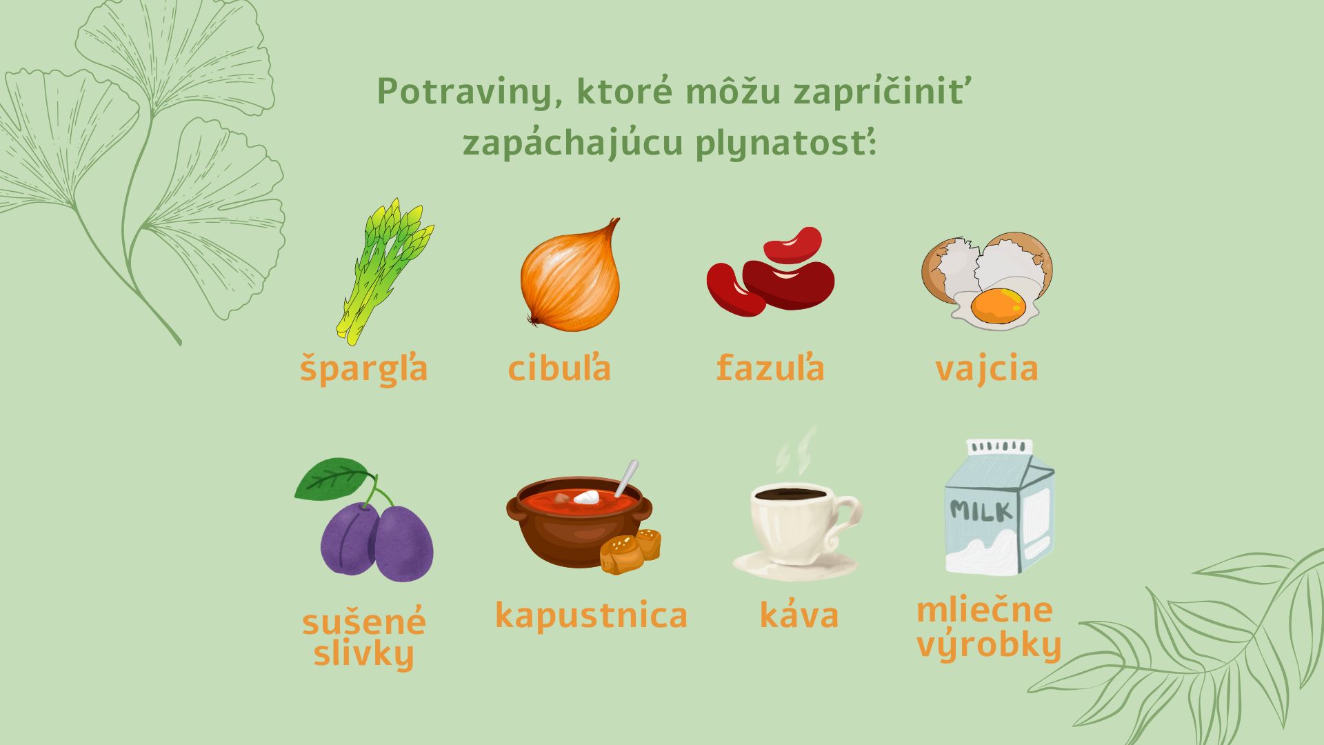 potraviny_sposobujúce_plynatosť