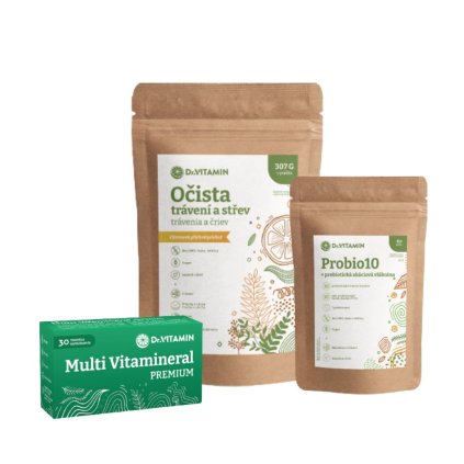 Vitamínový balíček na Detox organizmu a trávenia