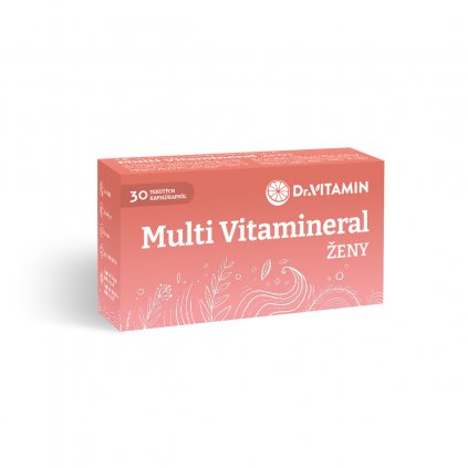 Dr.Vitamin Multi Vitamineral pro ŽENY 30 tekutých kapslí - 36 složek