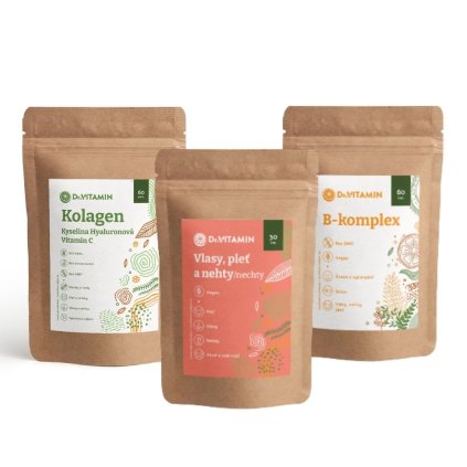 Dr.Vitamin Vitamínový balíček VLASY, PLEŤ a NEHTY