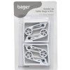 Bager Bottle Up klipy na obrus – 4 ks
