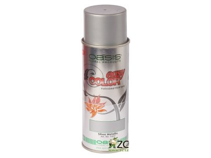 Oasis - metalický sprej stříbrný - 400ml