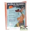 Jutová tkanina 1,3x1m - oranžová